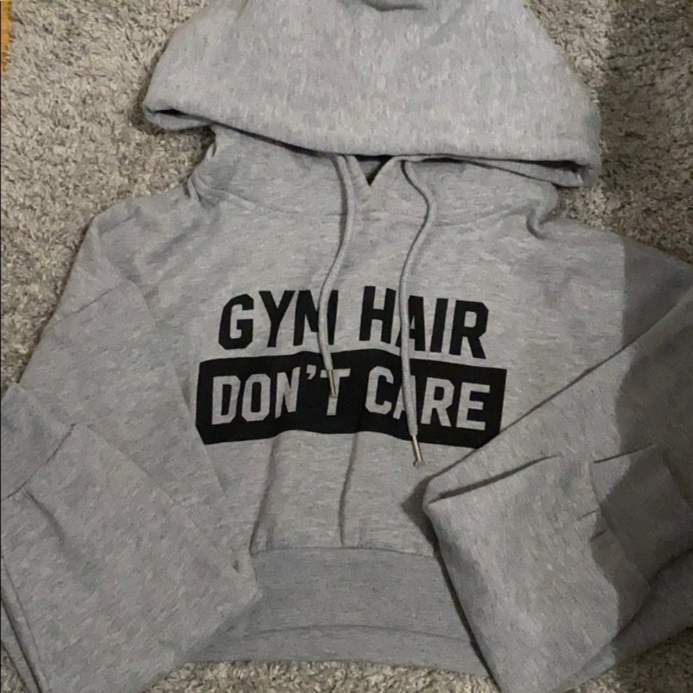 Crop hoodie